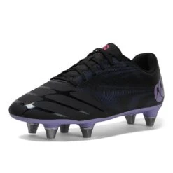 Canterbury Phoenix Genesis Team SG 6 Stud Kids' Boots Black / Verbena -Featured Sports Equipment Store q b000083bb3 y1