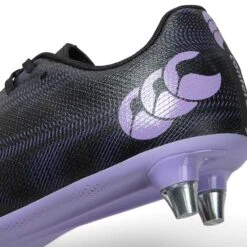 Canterbury Phoenix Genesis Team SG 6 Stud Kids' Boots Black / Verbena -Featured Sports Equipment Store q b000083bb3 z3