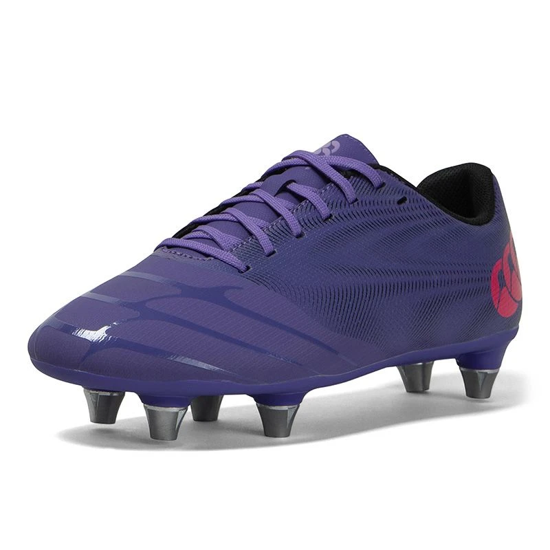Canterbury Phoenix Genesis Team SG 6 Stud Kids' Boots Prism Violet / Fuchsia Purple 7 Canterbury Phoenix Genesis Team SG 6 Stud Kids' Boots Prism Violet / Fuchsia Purple - Image 5