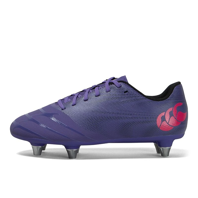 Canterbury Phoenix Genesis Team SG 6 Stud Kids' Boots Prism Violet / Fuchsia Purple 4 Canterbury Phoenix Genesis Team SG 6 Stud Kids' Boots Prism Violet / Fuchsia Purple - Image 2