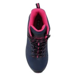 Hi-Tec Women's Raven Mid Waterproof Hiking Shoes Navy / Magenta -Featured Sports Equipment Store raven mid wp womens o006889 031 ds