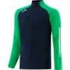 Men's Reno Squad Half Zip Top Marine / Green / White -Featured Sports Equipment Store reno 030 3 gen megnwh adlt p1