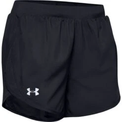 Under Armour Women's UA Fly-By 2.0 Shorts Black / Reflective -Featured Sports Equipment Store s7.ps1350196 001 hf