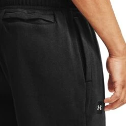 Under Armour Men's UA Rival Fleece Joggers Black / Onyx White -Featured Sports Equipment Store s7.v5 1357128 001 pkt