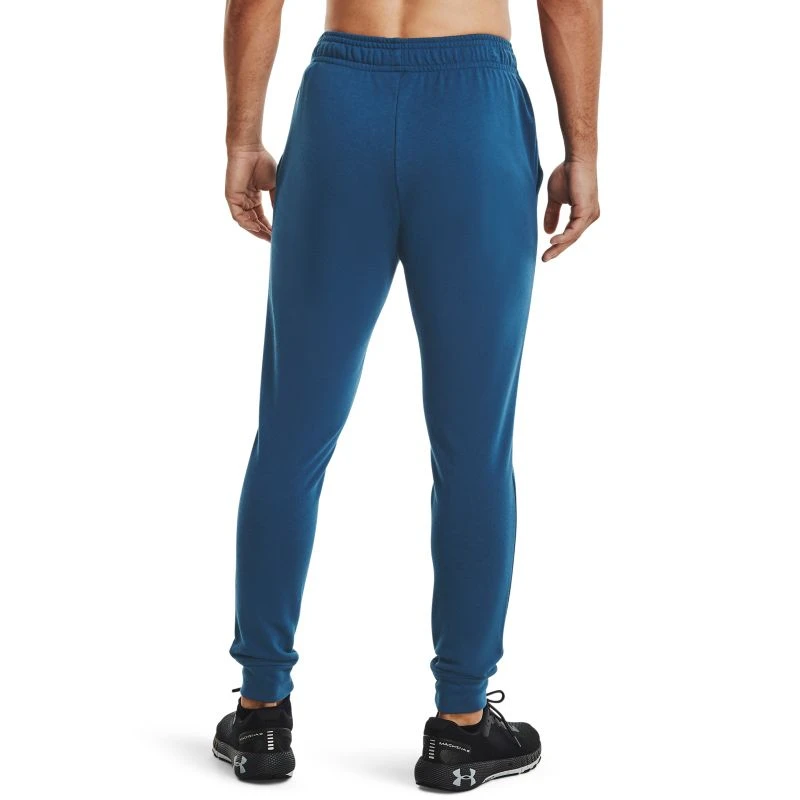 Under Armour Men's Rival Terry Joggers Deep Sea / Onyx White 4 Under Armour Men's Rival Terry Joggers Deep Sea / Onyx White - Image 2