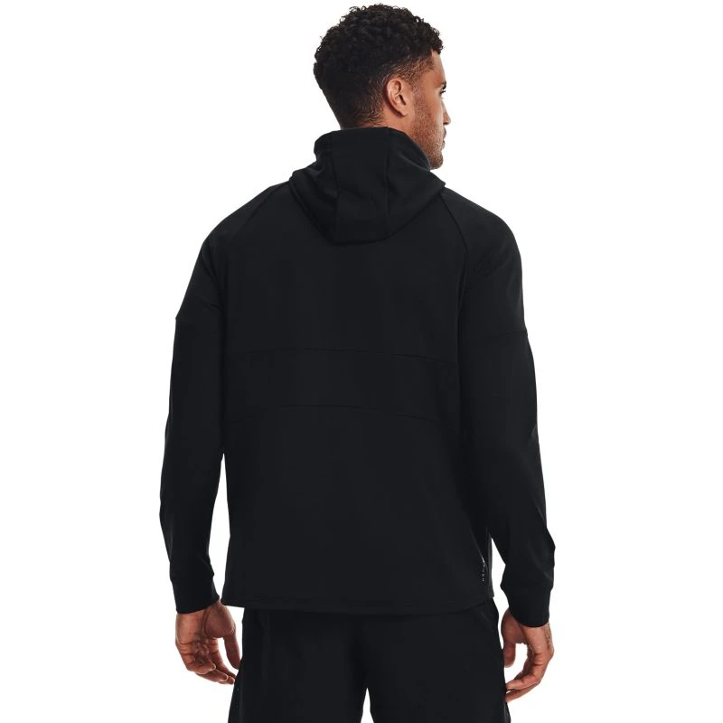 Under Armour Men's Rush All Purpose Hoodie Black 4 Under Armour Men's Rush All Purpose Hoodie Black - Image 2
