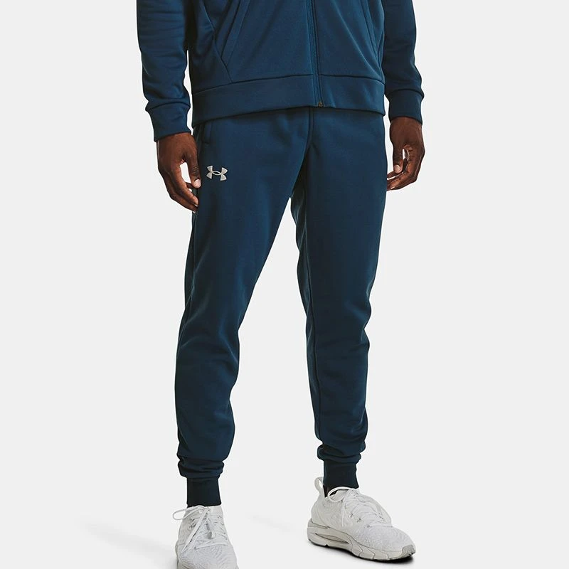 Under Armour Men's Fleece® Joggers Petrol Blue / Pewter 3 Under Armour Men's Fleece® Joggers Petrol Blue / Pewter